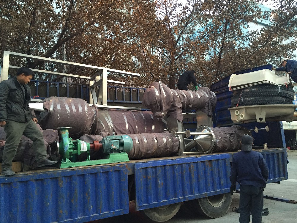 慶祝東（dōng）莞某水處理設備有限公司設備生產完成並順利交（jiāo）付使用