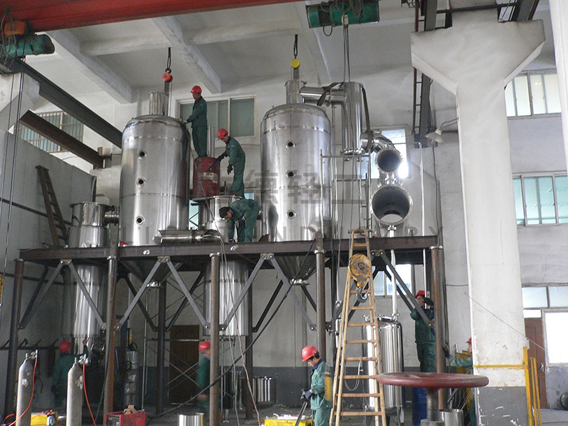 山東含鎳含鉻（gè）廢水雙效外循環設備成功試運行